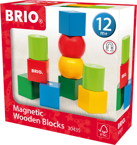 Ravensburger Brio - 30435 blocs en bois avec aimants | blocs de construction jouets pour enfants à partir de 12 mois