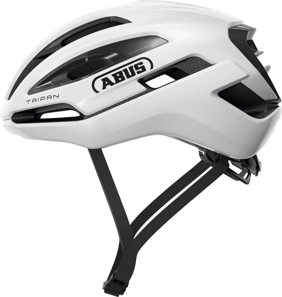 Abus casque taipan blanc brillant m 54-58cm