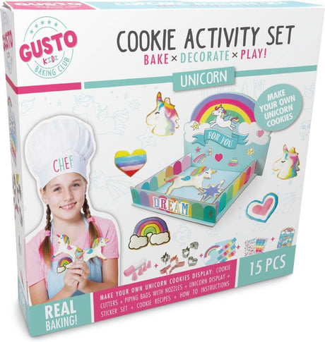 Ensemble d'activités de biscuits licorne Braet - gusto.