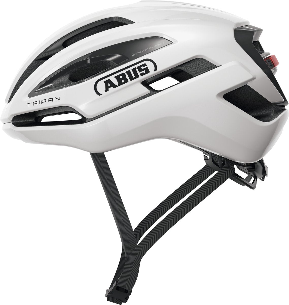 Abus casque taipan led blanc brillant l 57-61cm