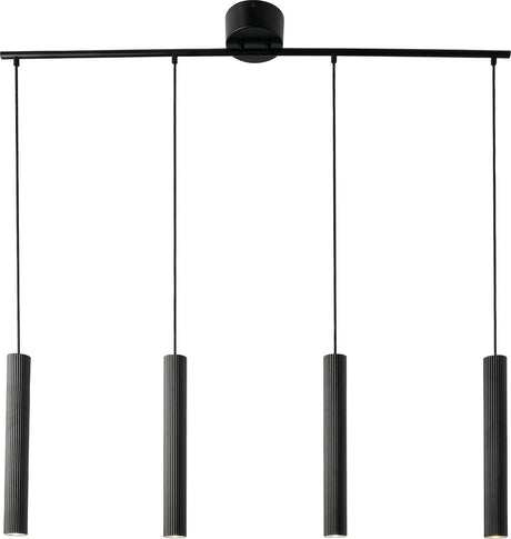 Nordlux vico-lampe suspendue-4-rail-gu10-noir