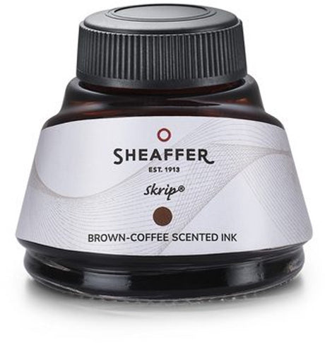 Bouteille d'encre Sheaffer - marron - encre au parfum de café - 50ml - sf-94291