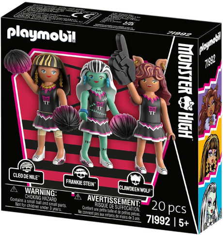 Playmobil | monstre haut | pack escouade de la peur | figurines effrayantes pour des aventures créatives d'Halloween | avec accessoires de figurines détaillés | parfait pour les fans de monstres âgés de 4 ans et plus | 71992