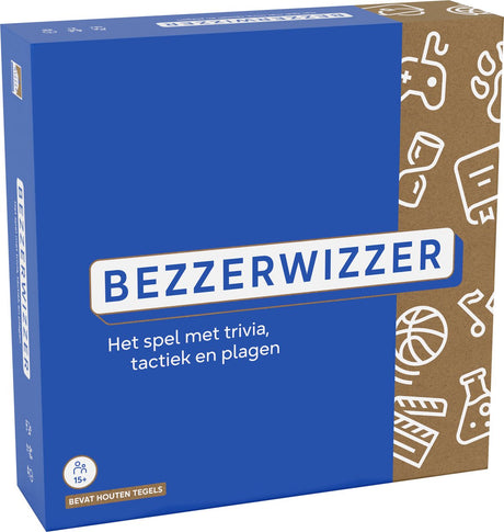 Jeu de quiz Asmodee Jeu de société bezzerwizzer avec 2940 questions.