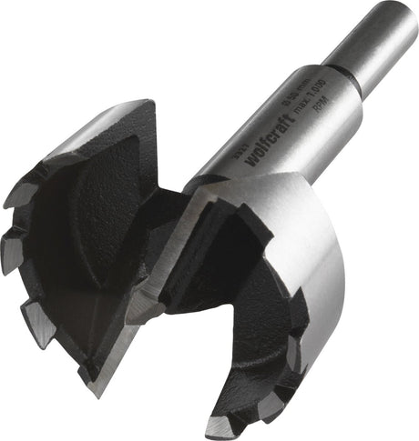 Wolfcraft - foret Forstner 50 mm - perceuse à culasse - perceuse cylindrique à bois - 3327000