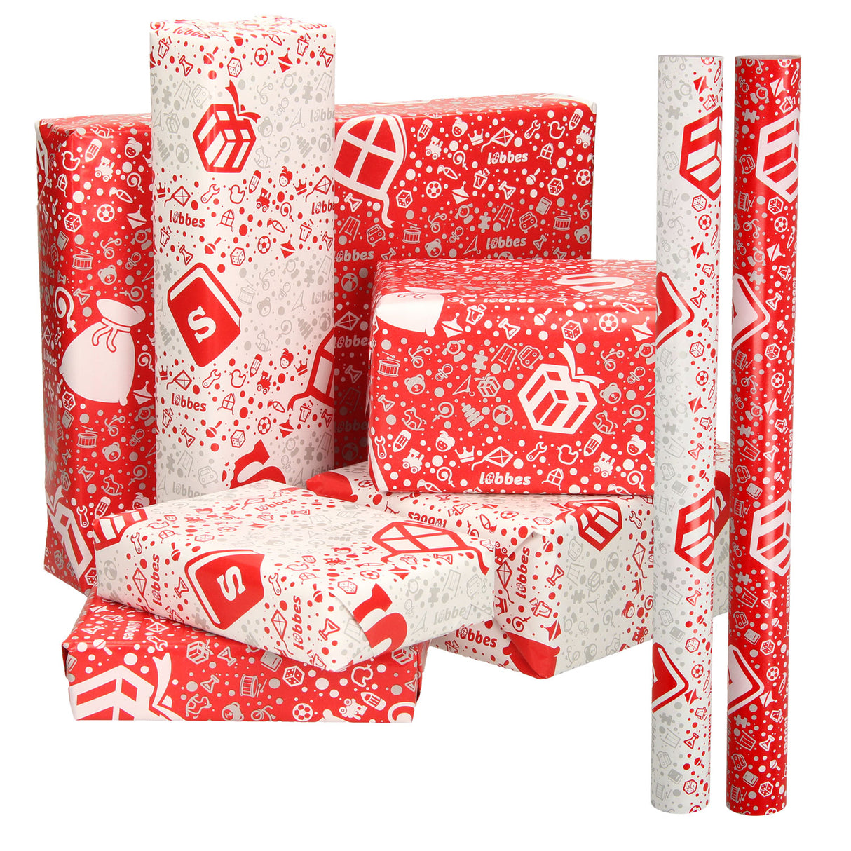Papier d'emballage Lobbes Sinterklaas, 5 mètres