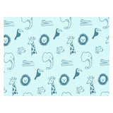 Papier d'emballage Rotolux pour bébés animaux sauvages, 3 m.