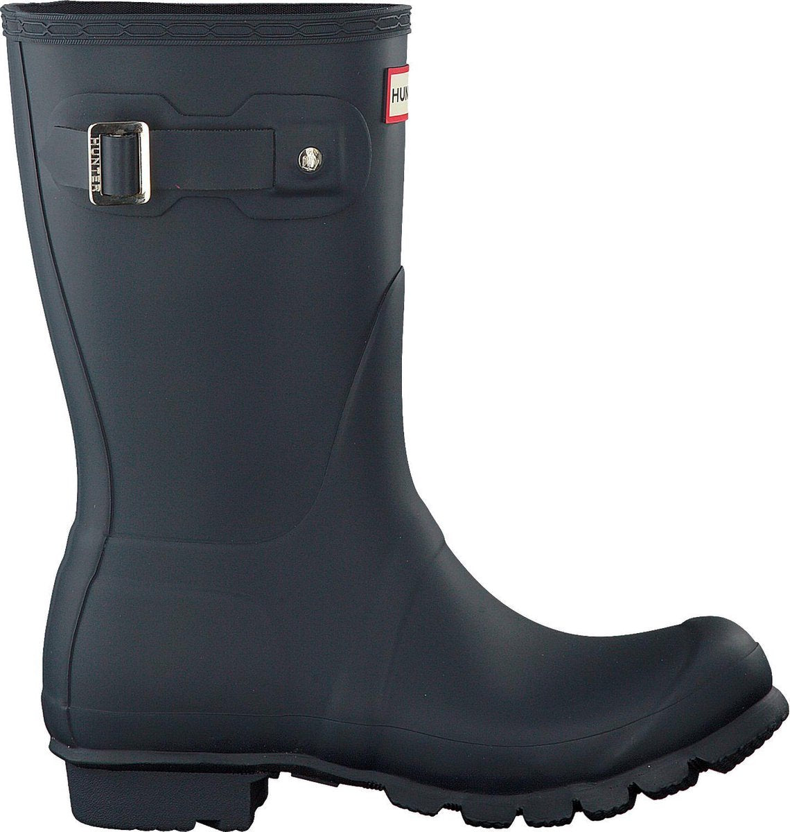 Hunter bottes de pluie pour femmes originales courtes - bleu - taille 43