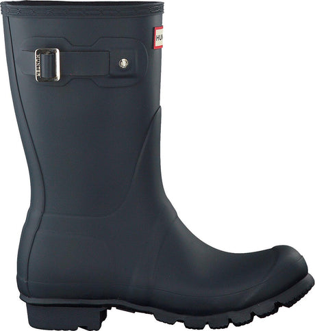 Hunter bottes de pluie pour femmes originales courtes - bleu - taille 43