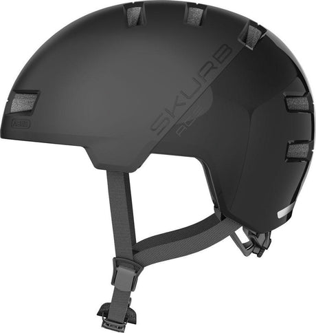 Abus casque skurb ace s velours noir