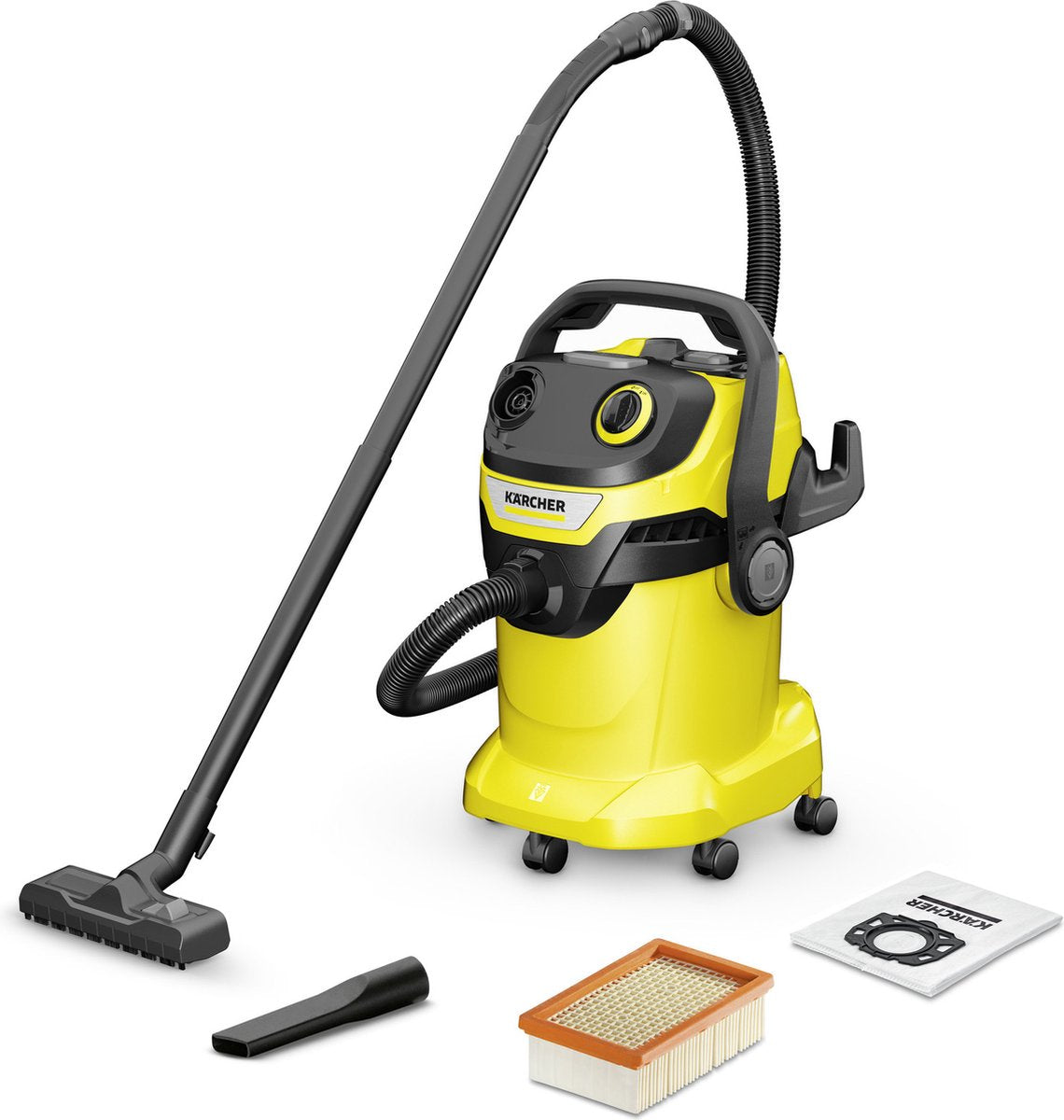 Aspirateur eau et poussière Kärcher wd 5 p v-25 5 22 - 1100w - 25l