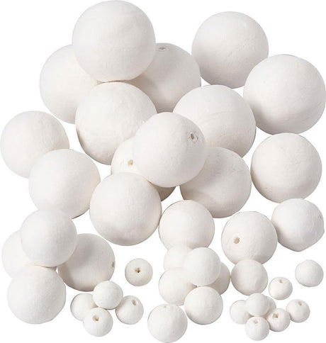 Société créative https: www.ccobby.nl balles-d-12-15-20-30-40-50-mm-white-42-piece-1-box