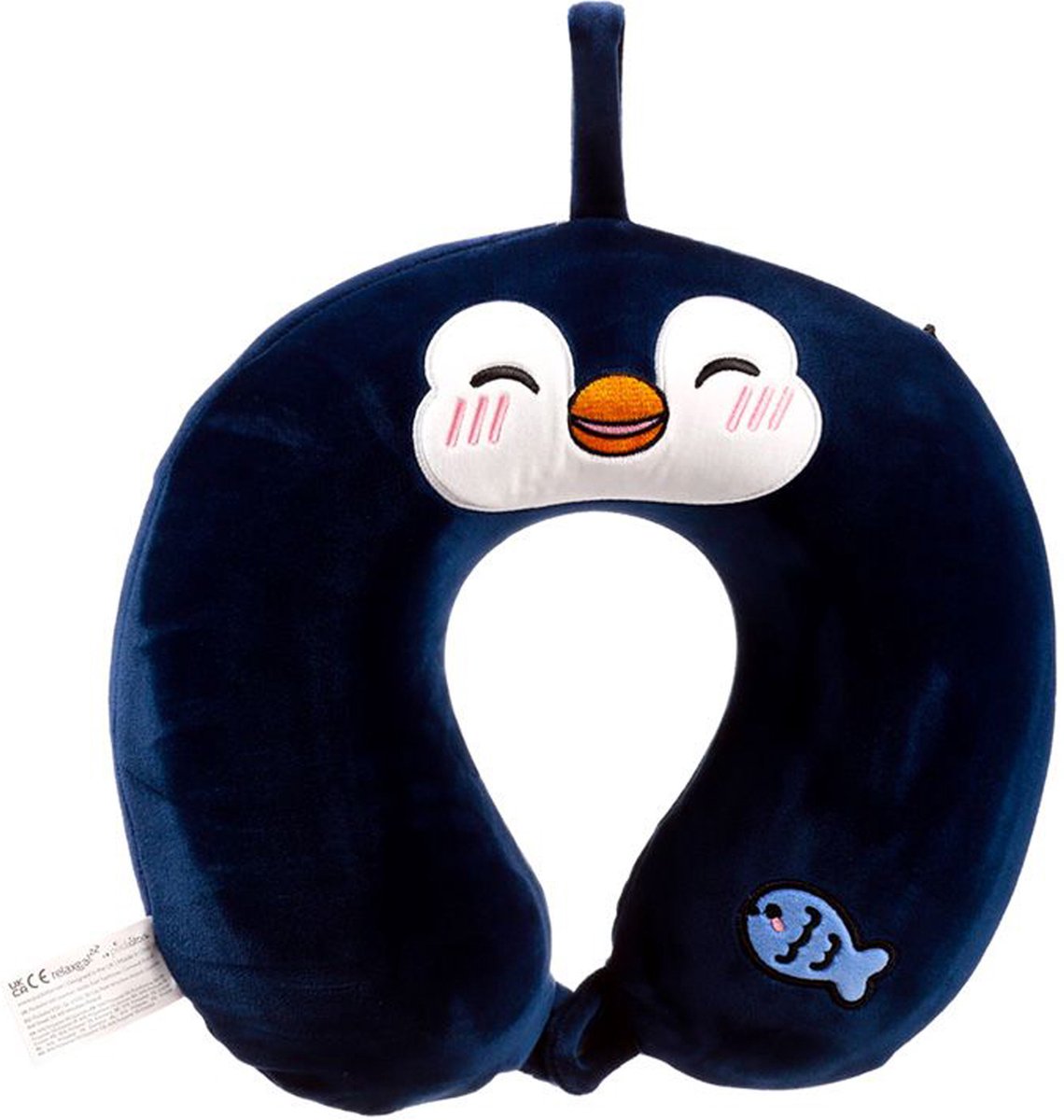 Oreiller cervical en mousse à mémoire de forme Relaxeazzz Pingouin Adoramals