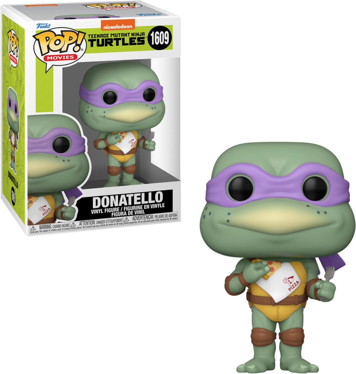 Funko Teenage Mutant Ninja Turtles Donello figurine en vinyle 1609 pop ! multicolore unisexe