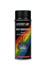 Pulvérisation de laquer motip motip noir résistant à la chaleur (400 ml)
