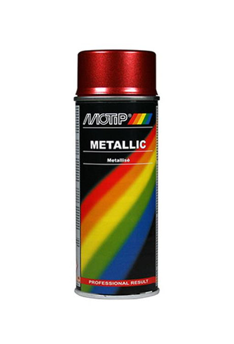 Motip spray 400ml - rouge métallisé