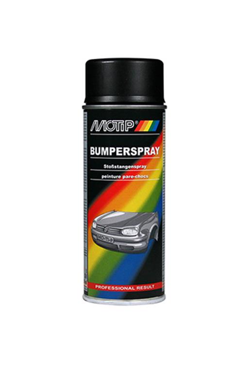 Motip bombe aérosol 400ml spray pare-chocs noir