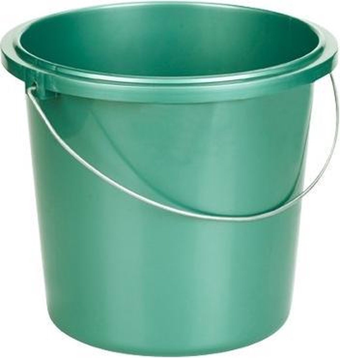 Seau Allibert basic vert 13l - support métal
