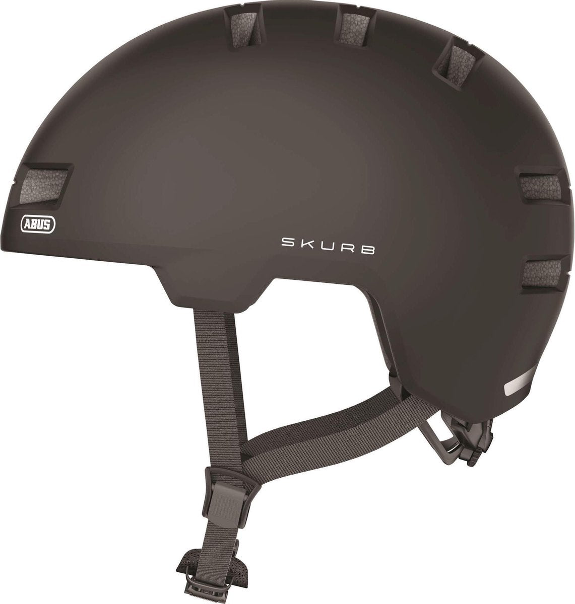 ABUS CASHET SKURBELVET BLACK S 52-56CM