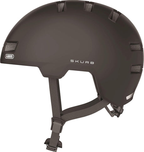 ABUS CASHET SKURBELVET BLACK S 52-56CM