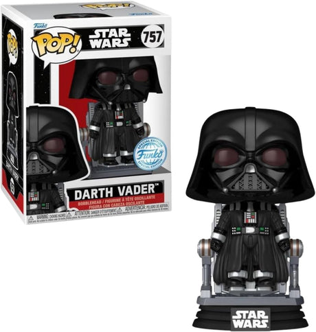 Funko-pop ! Star Wars - Dark Vador #757 Édition Spéciale Exclusive
