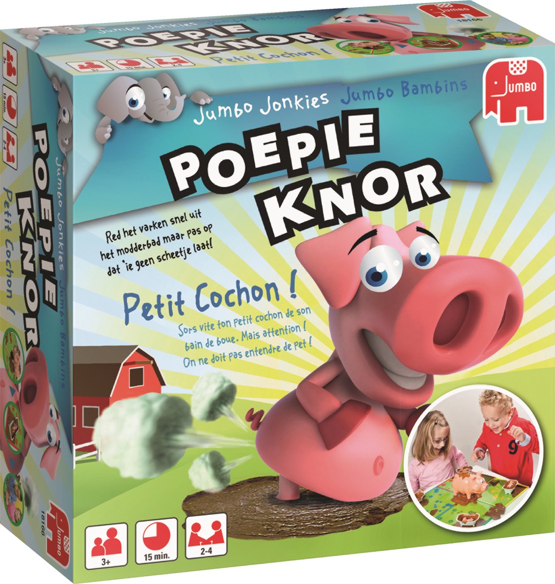 Un jeu d'enfant caca géant