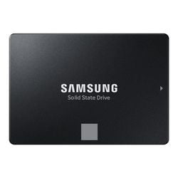 Samsung mz-77e1t0b 870 evo ssd, 1 to, 2.5, sata3, 6 gbps, 3d v-nand, 560 550 mo s, 512 mo ddr4