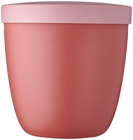 Mepal snack pot ellipse 500 ml mauve vif | 2 pièces