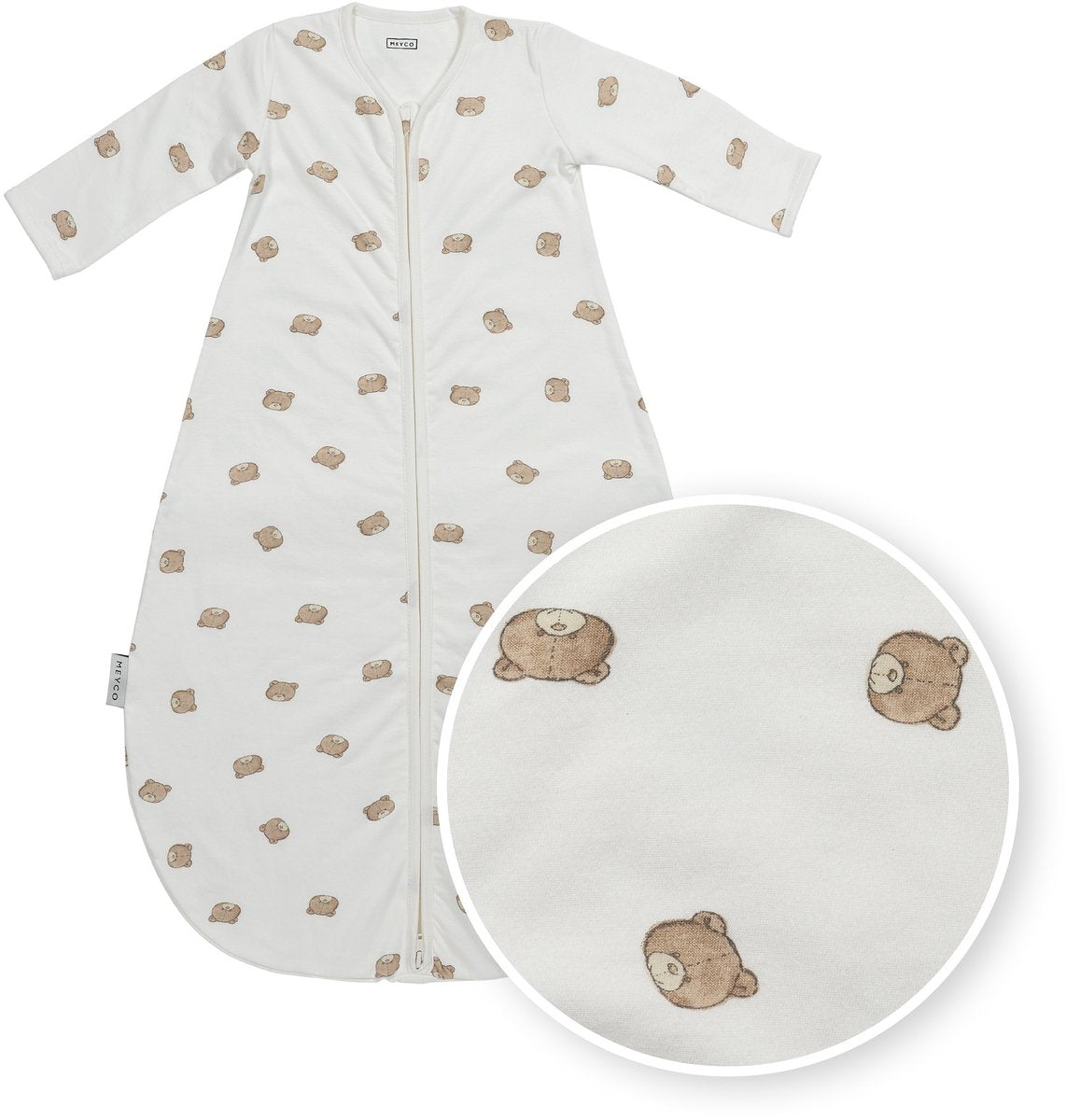 Meyco baby Bear gigoteuse ronde - multicolore - 70 cm - 1,0 tog
