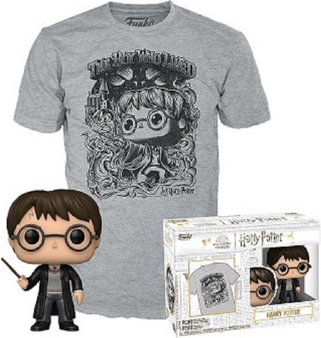 Funko-pop ! films : boîte à tee-shirt Harry Potter #162 effet métallisé - taille xl