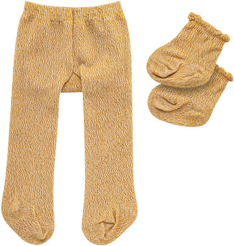 Dollsmaw avec chaussettes - or, 28-35 cm