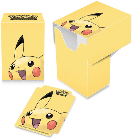 Ultrapro ultra pro - pokémon tcg - pikachu full view deck box - royaume-uni