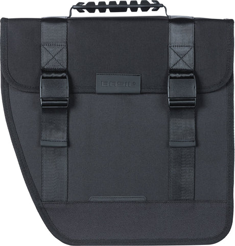 Tour de basilic à gauche - Sac à vélo unique, noir, 14L