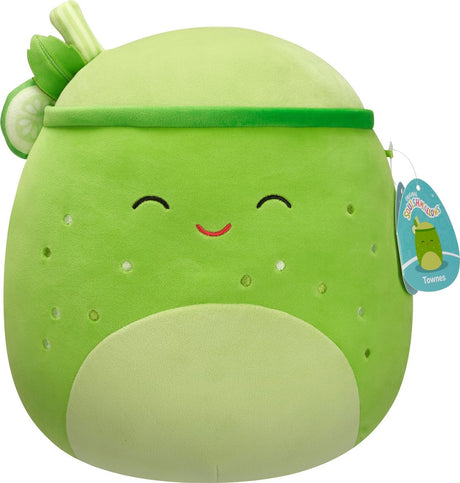 Peluche peluche Squishmallows - Townes Green Juice, 30cm