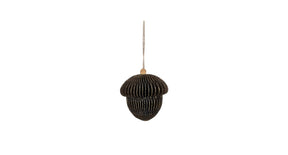 Ornament eikel d.bruin fsc mix - h10xd10cm