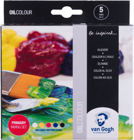 Ensemble de mélange primaire de peinture à l'huile Van Gogh | 5x40 ml