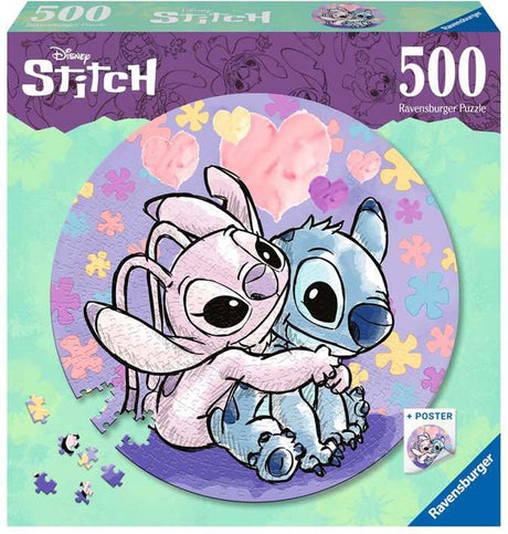 Ravensburger puzzle point rond, 500 pcs.