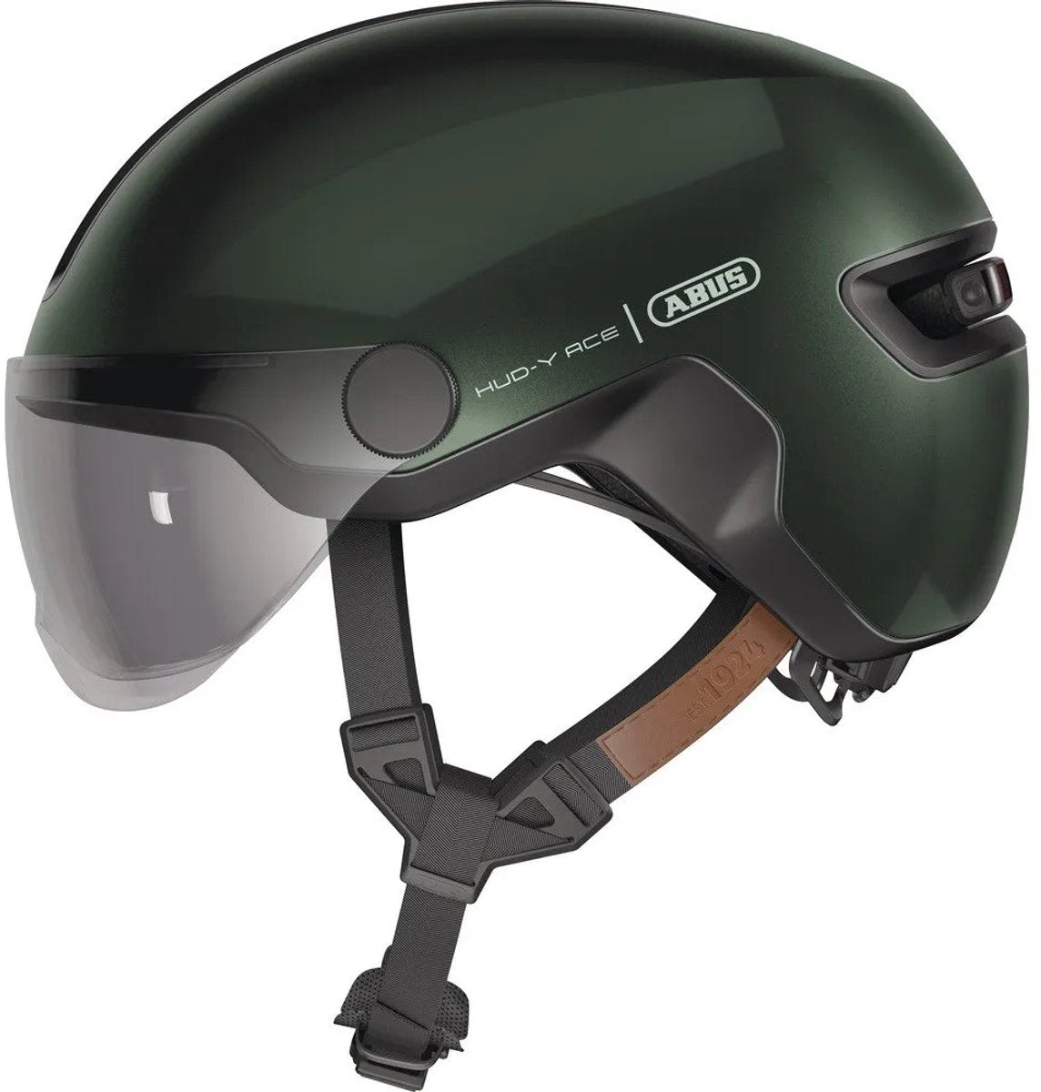 Abus helm hud-yas moss vert m 54-58 cm