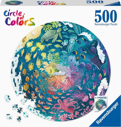 Ravensburger Circle of Color Puzzles - Ocean, 500st.