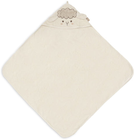 Jollein badcape badstof 75x75cm sheep sonny
