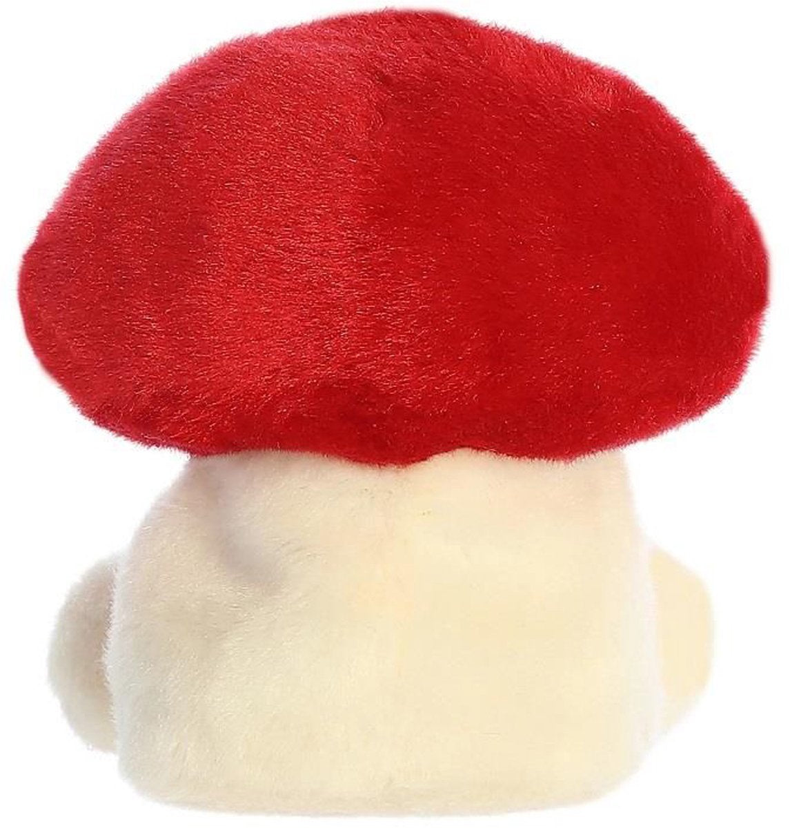Peluche Aurora Palm Pals champignon rouge à pois blancs - 13 cm