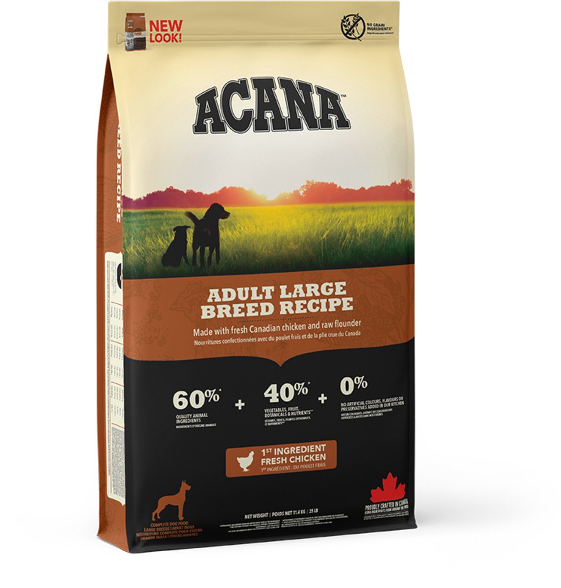 Acana patrimoine chien adulte grande race - 11,4 kg
