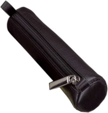 Alassio pen case - nappa leather - black - ju-43041