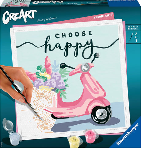 Ravensburger Creart Painting au numéro - Choisissez Happy