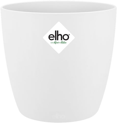 Elho brussels rond mini 9.5 - bloempot voor binnen - ø 10.0 x h 8.9 cm - wit
