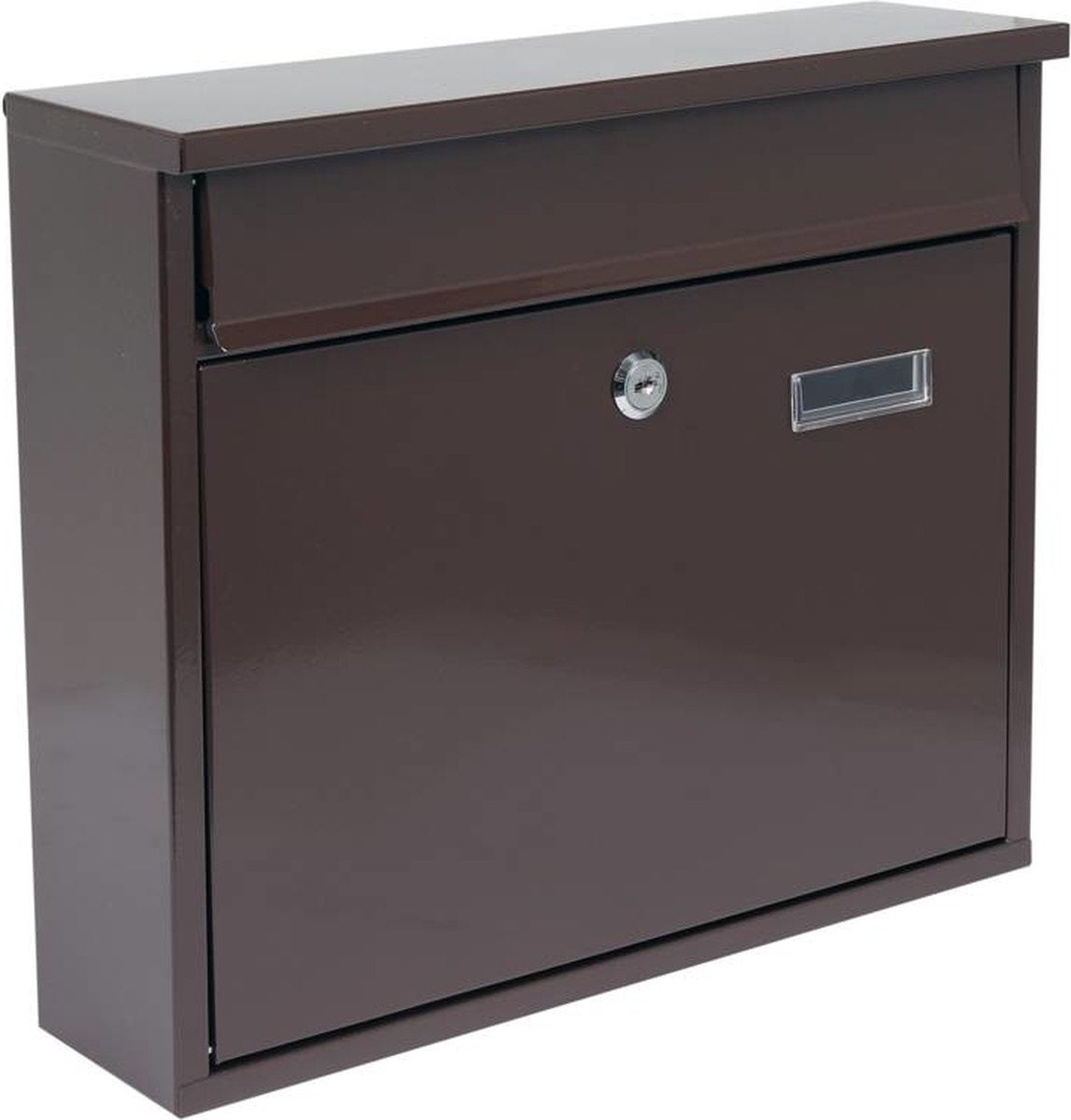 Boîte aux lettres Vorel avec 2 clés - marron - 310x360x100 mm