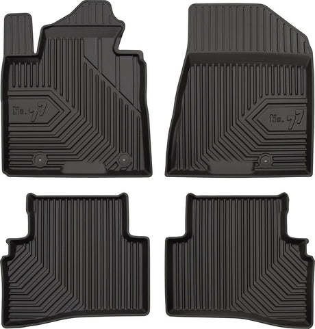Tapis de voiture Frogum 3D adaptés aux Hyundai Tucson construits en 2015-2020 et Kia Sportage (pré-lifting) construits en 2015-2018.