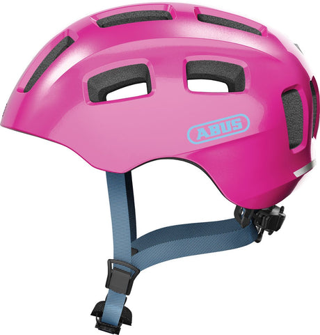 Casque Abus youn-i 2.0 rose scintillant s 48-54cm