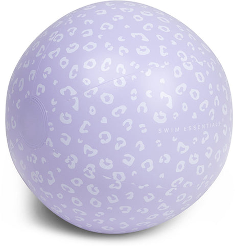 Léopard | ballon de plage lilas ø 51 cm