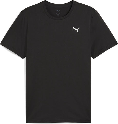 Puma m tad essentials solid cat tee (lc small cat) chemise de sport pour hommes - noir